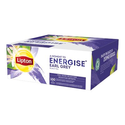 Lipton Energise Earl Grey 100 kopert 200g