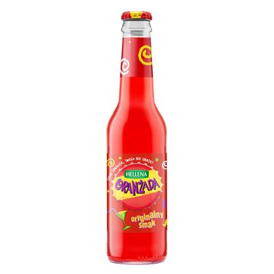 HELLENA Oranżada Czerwona Napój gazowany 8x275ml butelka szklana