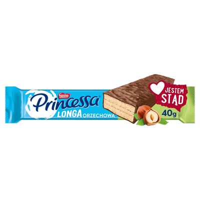 PRINCESSA Longa Orzechowa 40g