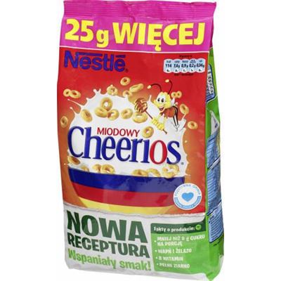 Nestle Płatki śniadaniowe Cheerios 250g