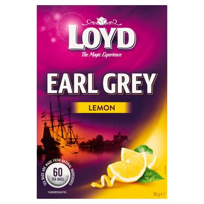 LOYD Earl Grey Lemon 60 torebek 90g
