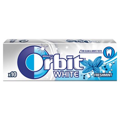 Orbit White Freshmint gumy do żucia 30 x 14 g