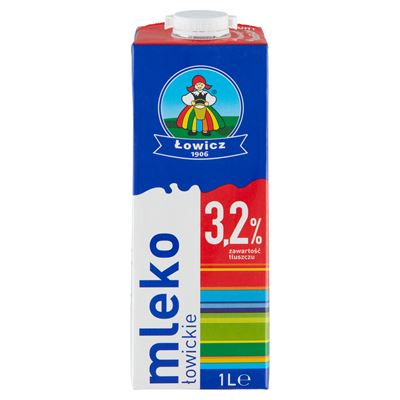 Łowicz Mleko UHT premium 3,2% 12 x 1 l