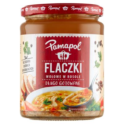 Pamapol Flaczki wołowe na rosole 500 g