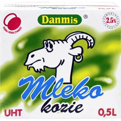 Danmis Mleko kozie UHT 6 x 500 ml