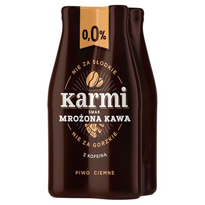 KARMI Mrożona Kawa Piwo bezalkoholowe 4x400ml butelka