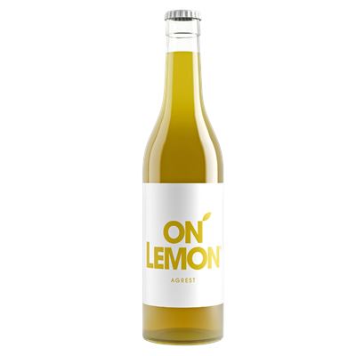 ON LEMON AGREST Napój gazowany 12x330ml butelka szklana