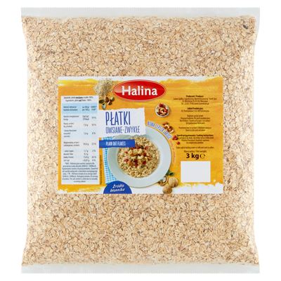 HALINA Płatki owsiane 3 kg