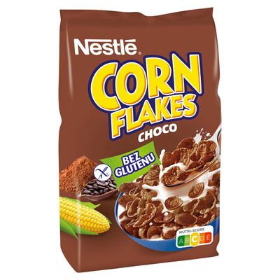 Nestle Płatki śniadaniowe Corn flakes choco 250g