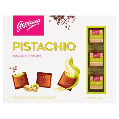 GOPLANA Pistachio czekoladki mleczne 200g