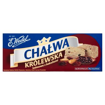 E. Wedel Chałwa królewska kakaowa z bakaliami 250 g
