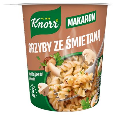 Knorr Danie makaron grzyby ze śmietaną 59 g