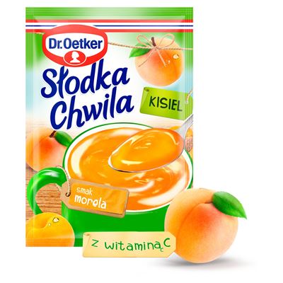 Dr.Oetker Słodka chwila Kisiel smak morela 30g