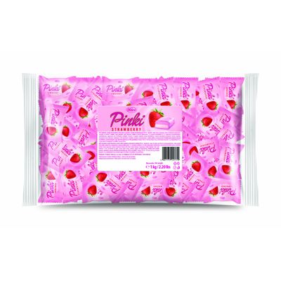 Vobro Pinki Cukierki truskawkowe 1 kg