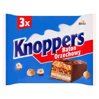 KNOPPERS Baton orzechowy (3x40g) 120g
