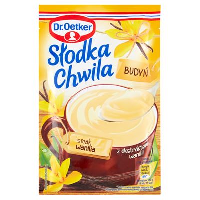 Dr.Oetker Słodka Chwila Budyń smak waniliowy 43g