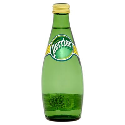 Perrier Woda mineralna gazowana 24x330ml butelka szklana