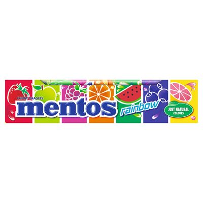 mentos rainbow 20x38g