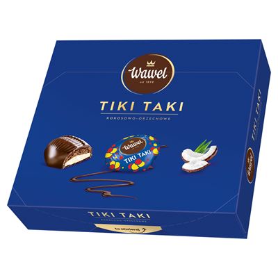 Wawel Tiki Taki kokosowo orzechowe 330g
