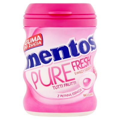mentos Pure Fresh tuttif frutti guma do żucia bez cukru 60g