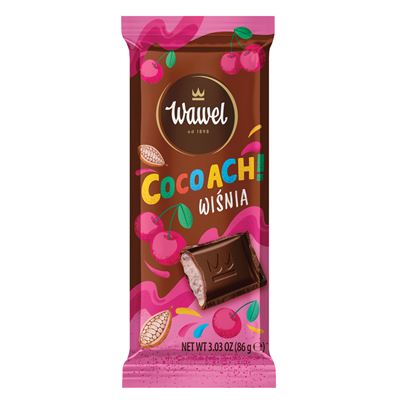 Wawel Cocoach! Wiśnia Czekolada 86 g