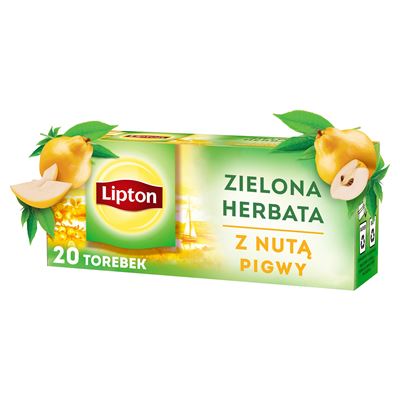 Lipton Herbata zielona Pigwa naturalna 32 g