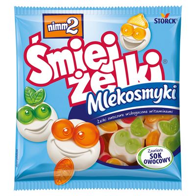 nimm2 Śmiejżelki Mlekosmyki 90 g