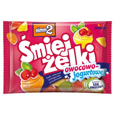 nimm2 Śmiejżelki Owocowo-Jogurtowe 100 g
