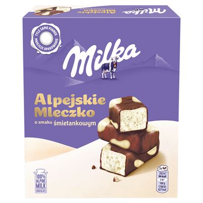 Milka Alpejskie Mleczko Happy Cow 330 g