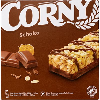 CORNY Baton zbożowy Czekolada 6 x 25 g