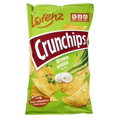 Crunchips Chipsy Green Onion 130 g