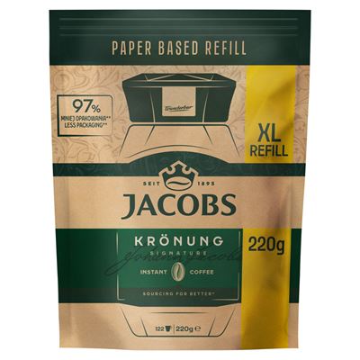 JACOBS Kawa rozpuszczalna Kronung uzupełnienie 220 g