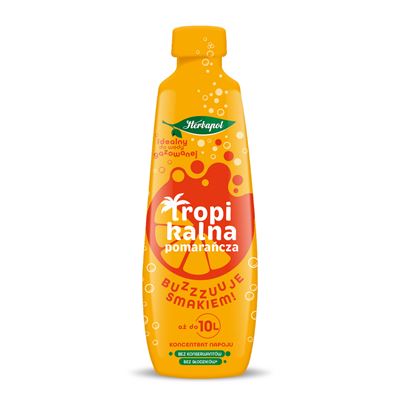 Herbapol Koncentrat napoju Tropikalna pomarańcza 405 ml