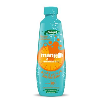 Herbapol Koncentrat napoju Mango z ananasem 405 ml