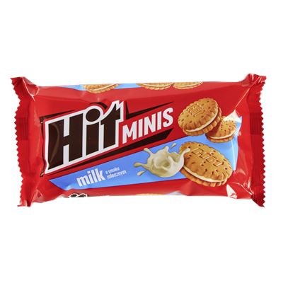 Hit Ciasteczka Minis Mleczny 130 g