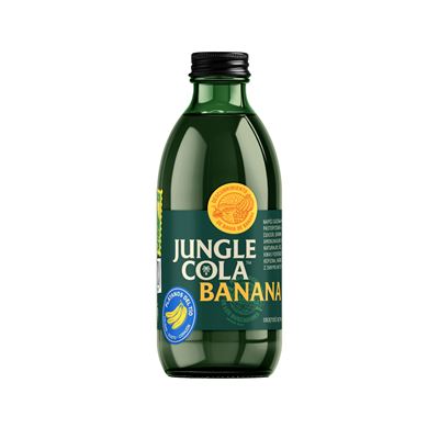 JUNGLE COLA Napój gazowany Banan 12 x 330 ml