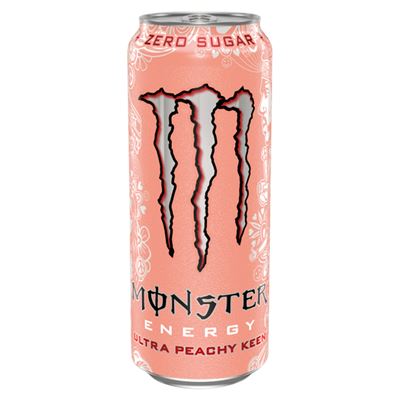 MONSTER ULTRA Peach keen Napój energetyzujący 12 x 500 ml puszka [kaucja]