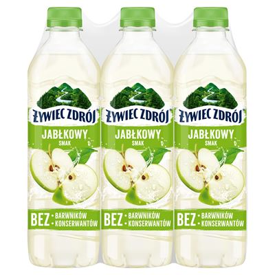 ŻYWIEC ZDRÓJ Z NUTĄ jabłka Napój niegazowany 6x500 ml [kaucja]