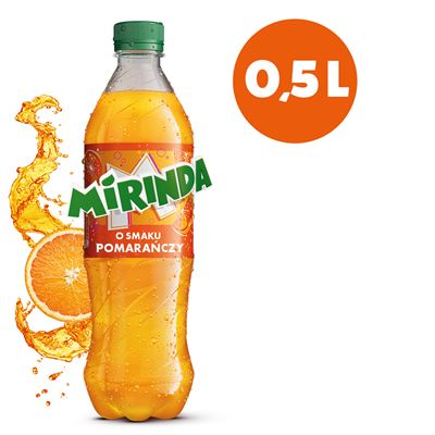 MiRiNDA Orange Napój gazowany 12 x 500 ml [kaucja]