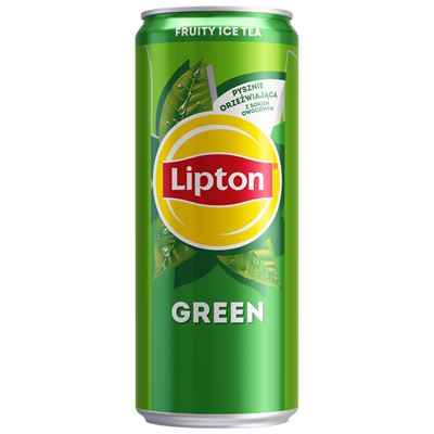 Lipton Ice Tea Green Napój 24 x 330 ml puszka [kaucja]