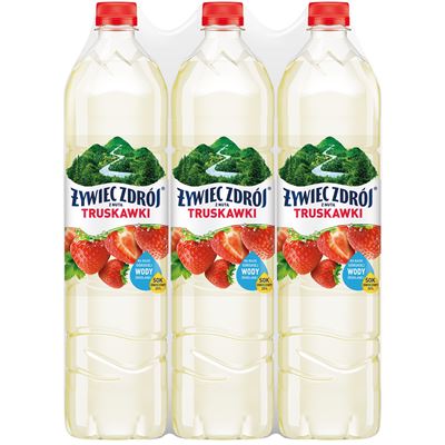 ŻYWIEC ZDRÓJ Napój niegazowany truskawkowy smak 6 x 1,2 l [kaucja]