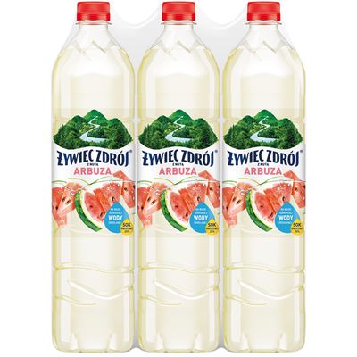 ŻYWIEC ZDRÓJ Z NUTĄ arbuza napój niegazowany 6 x 1,2 l [kaucja]
