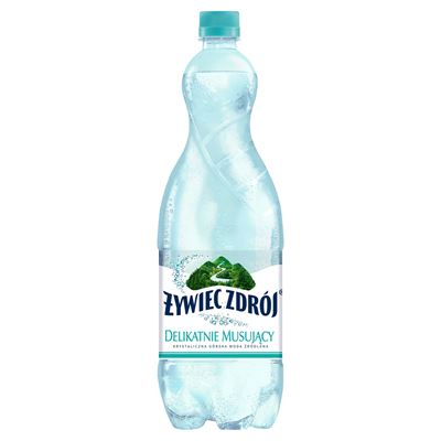ŻYWIEC ZDRÓJ Delikatnie Musujący Woda źródlana 6 x 1 l [kaucja]