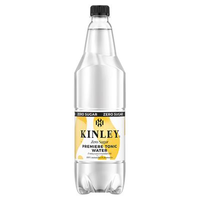 KINLEY Premiere Tonic Water Zero Sugar Napój gazowany 12 x 1 l [kaucja]