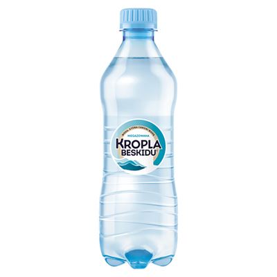 KROPLA BESKIDU Woda mineralna niegazowana 12 x 500 ml [kaucja]