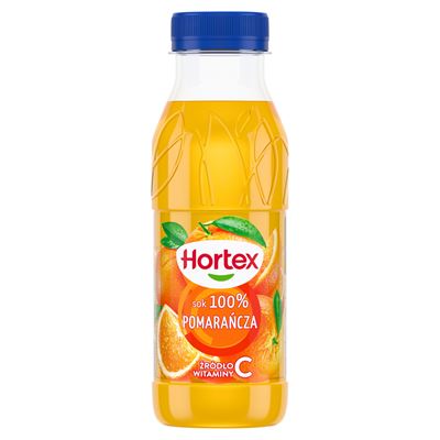 Hortex Sok 100% pomarańcza 6 x 300 ml [kaucja]