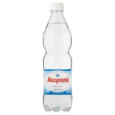 MUSZYNIANKA Woda mineralna lekko gazowana 8x600ml [kaucja]
