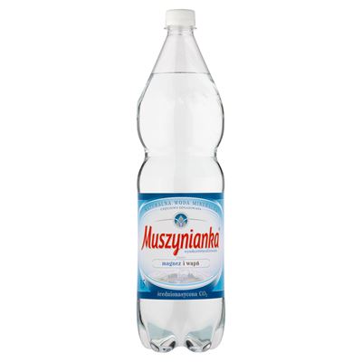 MUSZYNIANKA Woda mineralna gazowana 6 x 1,5 l [kaucja]