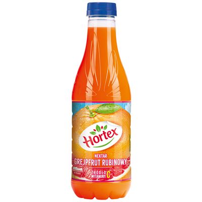 Hortex Nektar grejpfrut rubinowy 6 x 1 l [kaucja]