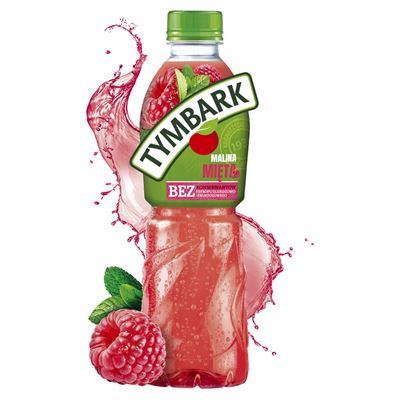TYMBARK Napój malina mięta 12 x 500 ml [kaucja]